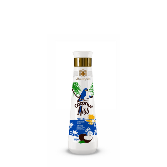 Coconut Liss proteine de lissage vitta gold, sans formol lissante pour cheveux brésilienne
