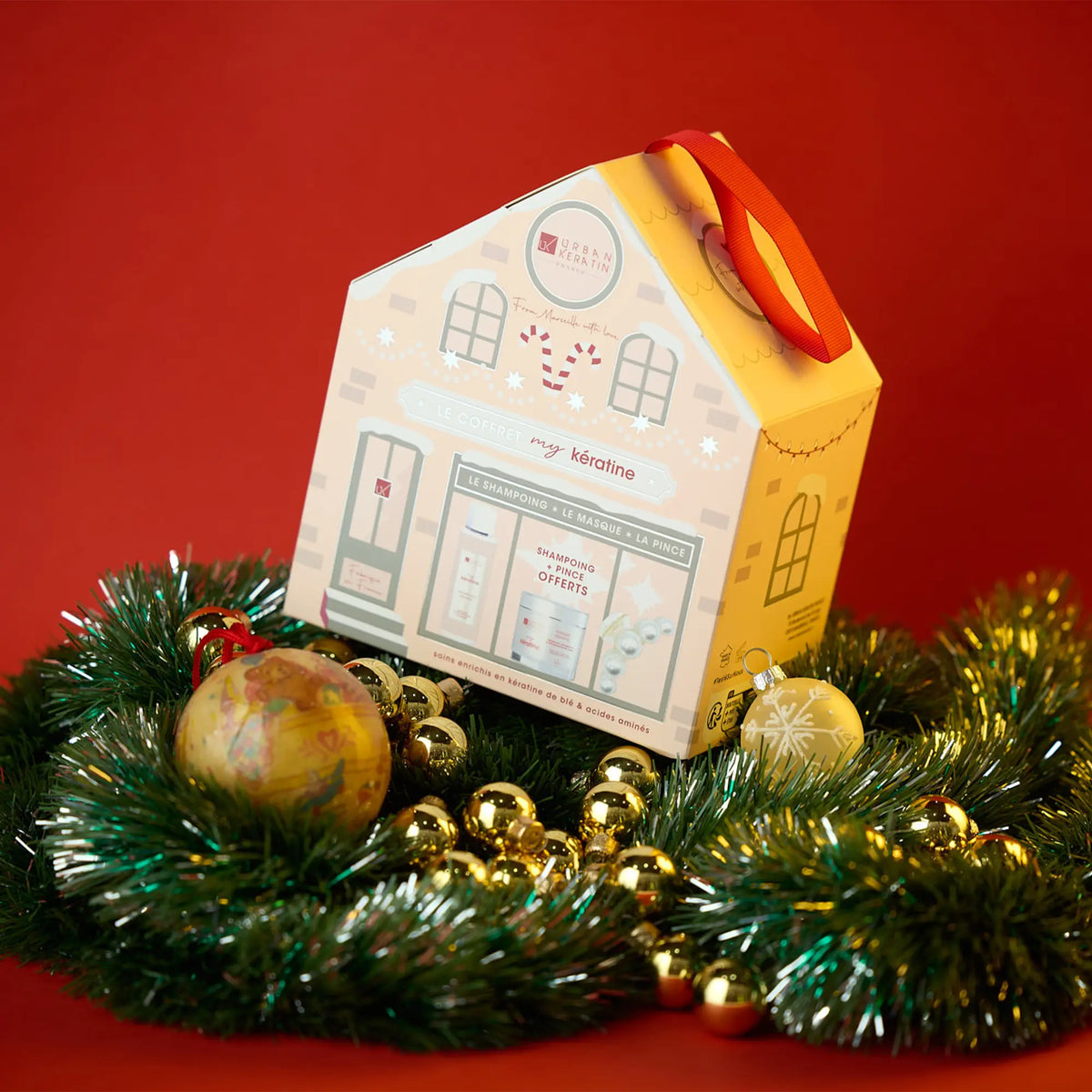 Coffret Noël soin intense My kératine pour cheveux abîmés / 300ml