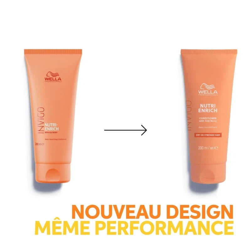 Conditionneur Cheveux Secs Invigo Nutri-Enrich Wella – Nutrition & Démêlage| Hairéa Lissage