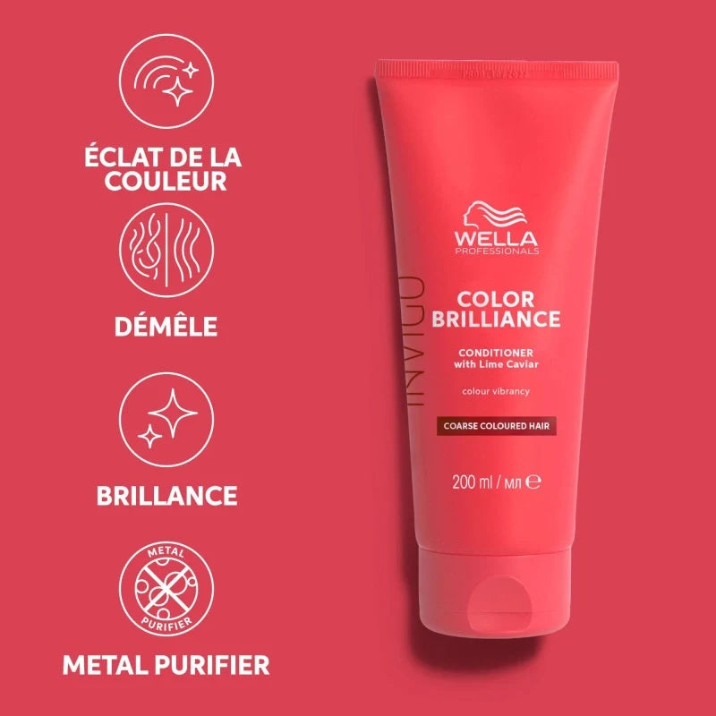 Conditionneur Couleur Cheveux épais Invigo Color Brilliance Wella