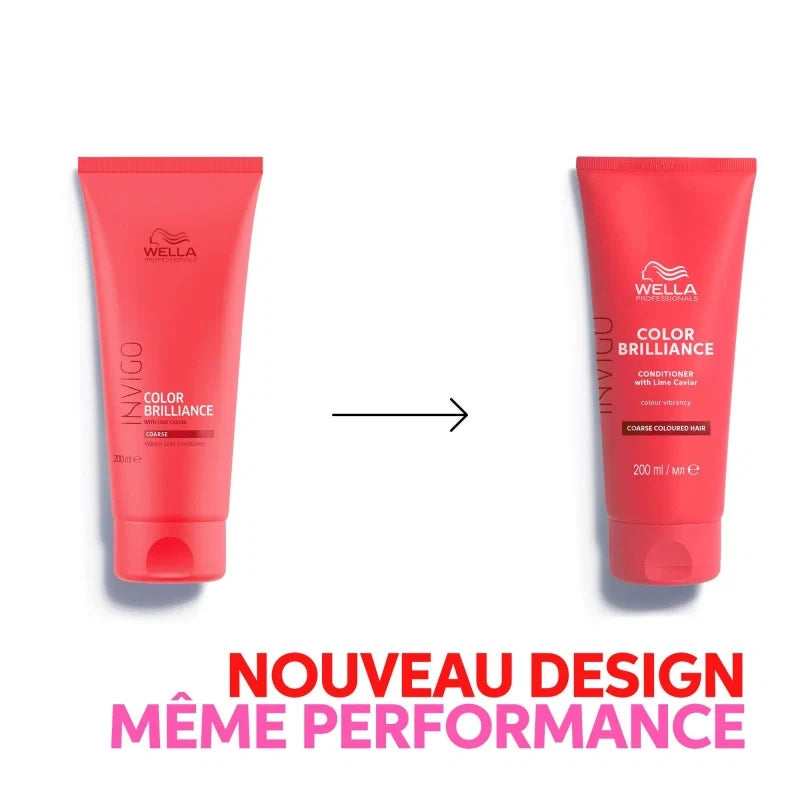 Conditionneur Couleur Cheveux épais Invigo Color Brilliance Wella