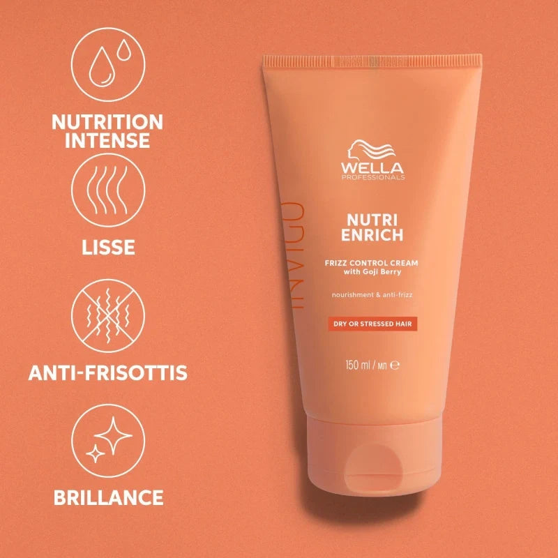 Crème Lissage Anti-Frisottis Invigo Nutri-Enrich Wella