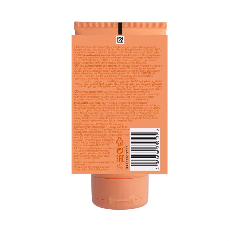 Crème Lissage Anti-Frisottis Invigo Nutri-Enrich Wella