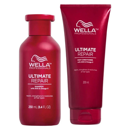 Duo Ultimate Repair Wella – Shampooing 250ml + Après-Shampooing 200ml| Hairéa Lissage