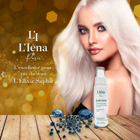 Soins Pour Cheveux L'Iéna Paris Elixir Saphir Enzymoplastie