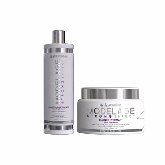 Shampoing & Masque Lissage Modelage 2x500ml – Entretien Lissage Pro