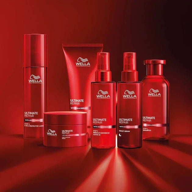 Wella Ultimate Repair Masque – Soin Réparateur AHA Oméga-9| Hairéa