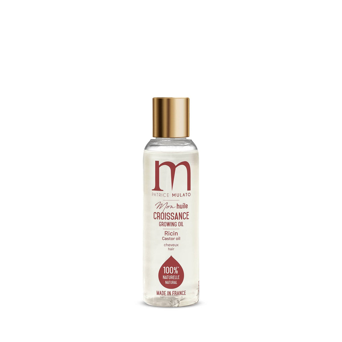 Mulato Huile de Croissance au Ricin - Stimule, Fortifie, Nourrit 120ml