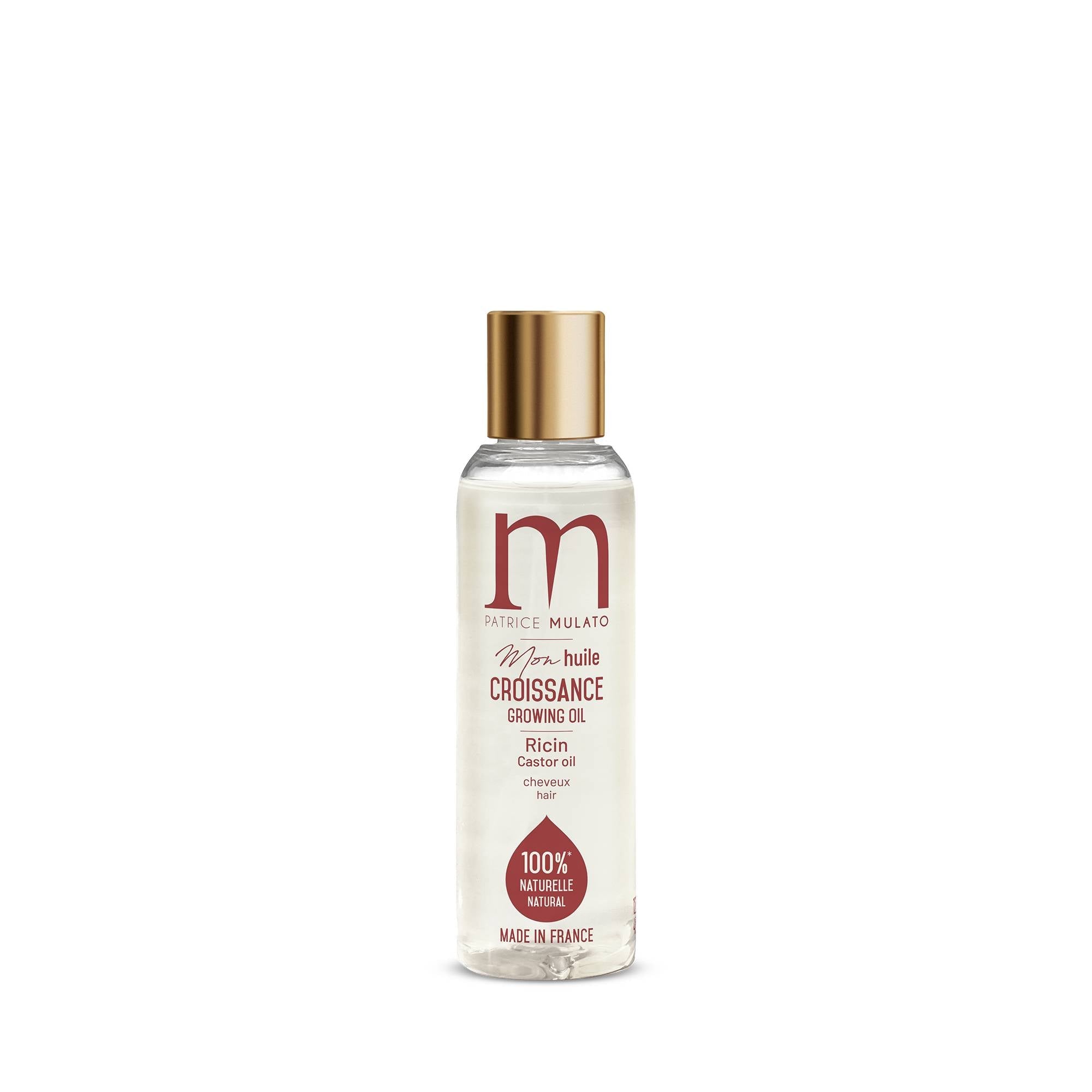 Mulato Huile de Croissance au Ricin - Stimule, Fortifie, Nourrit 120ml