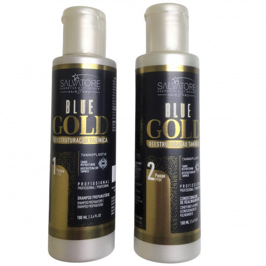 Lissage Salvatore Blue Gold Taninoplastie