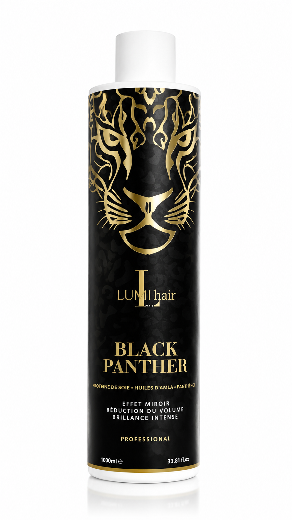 Lissage Brésilien & Indien LUMI hair Paris – Protéine de Soie & Huile d'Amla| Kit Black Panther + Shampooing