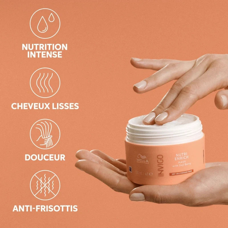 Masque Cheveux Secs Invigo Nutri-Enrich Wella