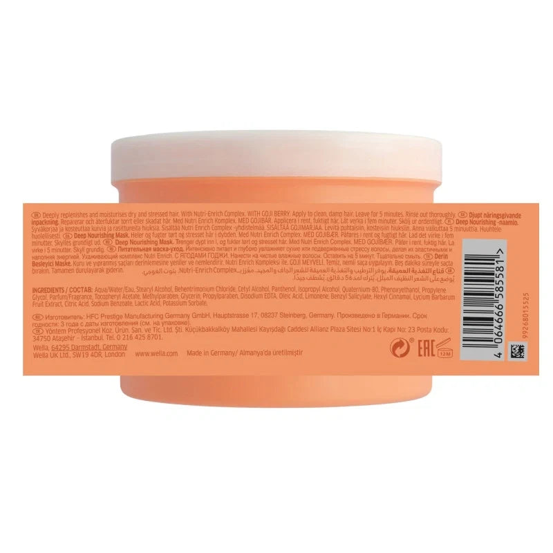 Masque Cheveux Secs Invigo Nutri-Enrich Wella