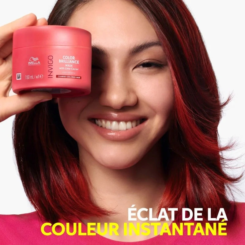 Masque couleur cheveux épais Invigo Color Brilliance Wella