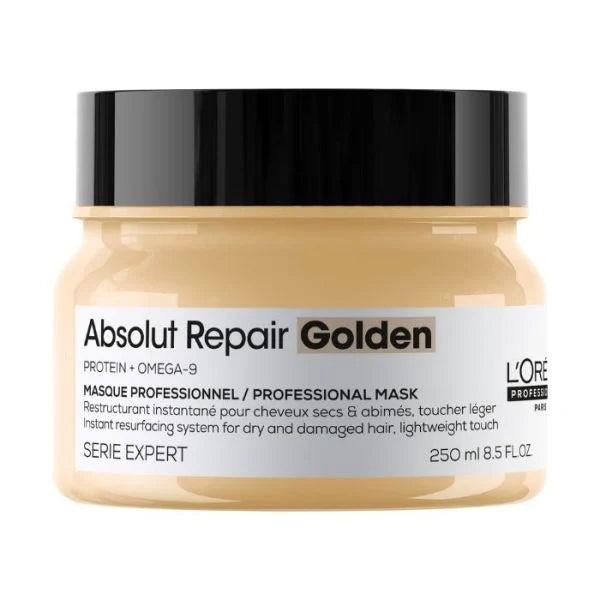 Masque Doré L'Oréal Absolut Repair Gold — Soin Réparation Intensive Quinoa & Protéine