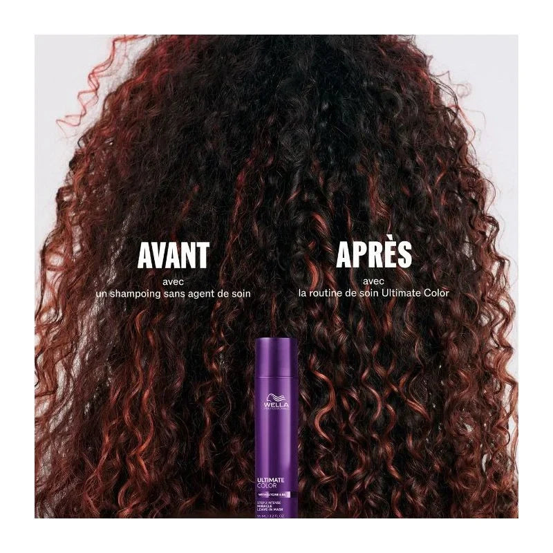 Masque Miracle Sans Rinçage Ultimate Color Wella Professionals| Hairéa Lissage
