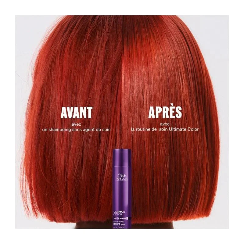 Masque Miracle Sans Rinçage Ultimate Color Wella Professionals| Hairéa Lissage