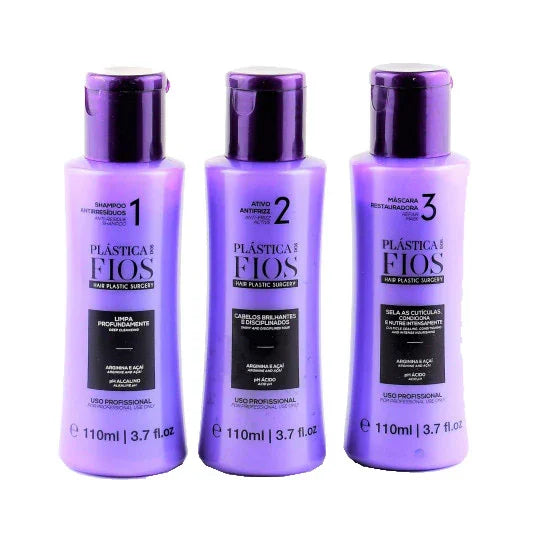 Lissage Brésilien Cadiveu Plástica dos Fios