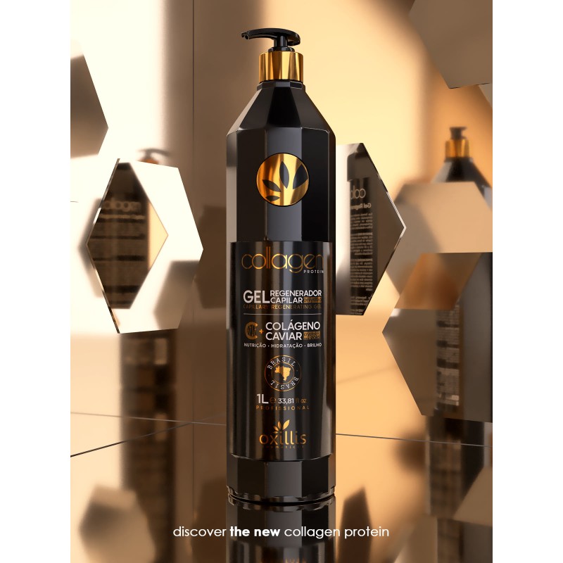 Lissage Brésilien OXILLIS Collagen Protein Gel Regenerador