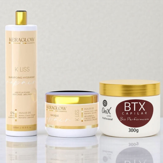 Coffret Soin Capillaire Profond| Hydratation & Brillance