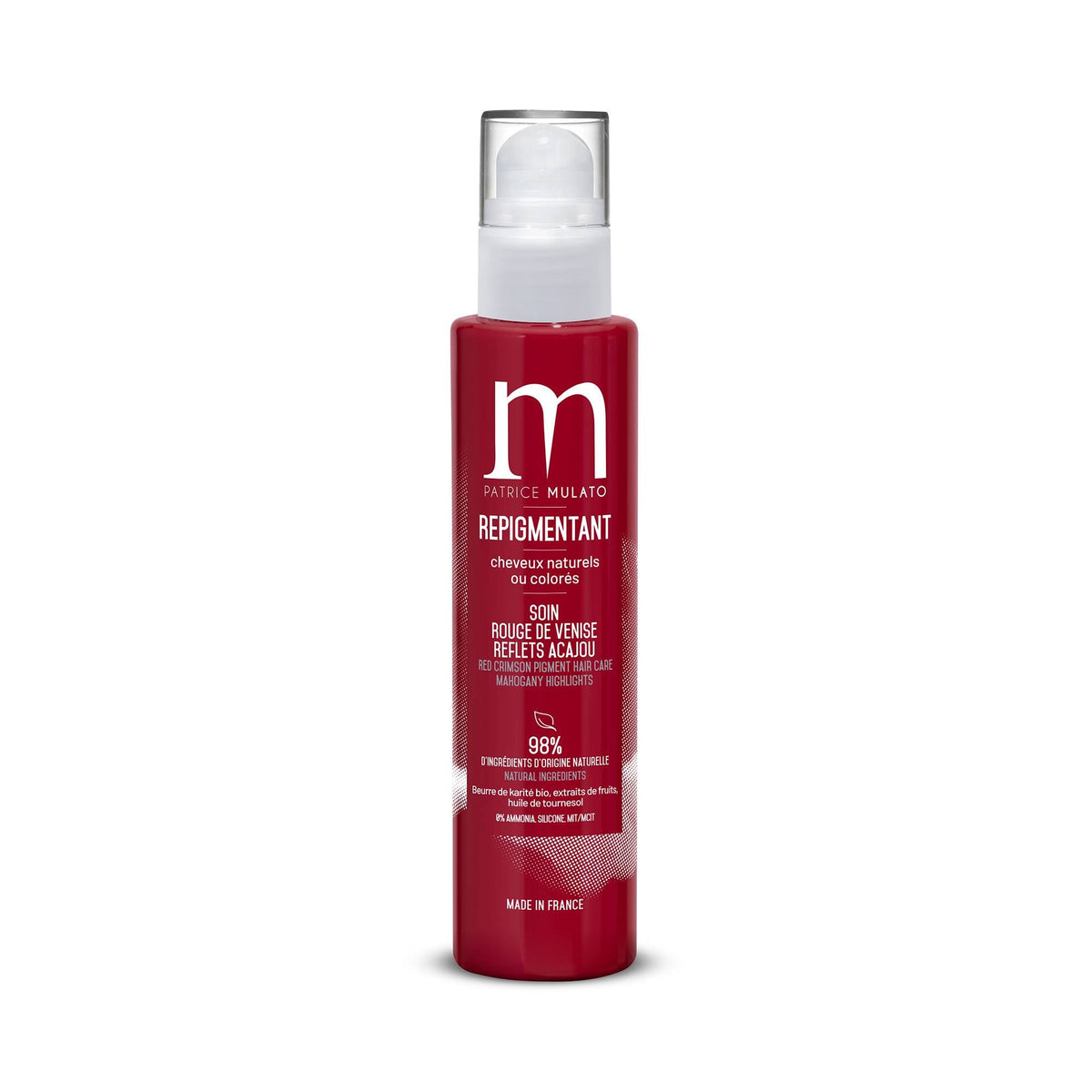 Mulato Soin Repigmentant Rouge de Venise - Reflets Rouges 200ml