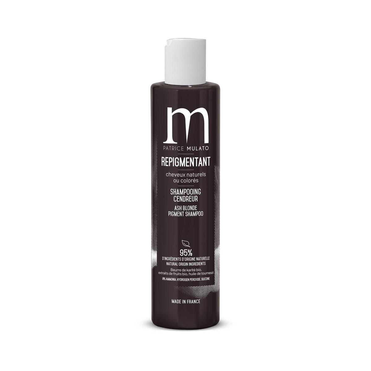 Mulato Shampoing Repigmentant Cendreur - Reflets Froids Anti-Jaune 200ml