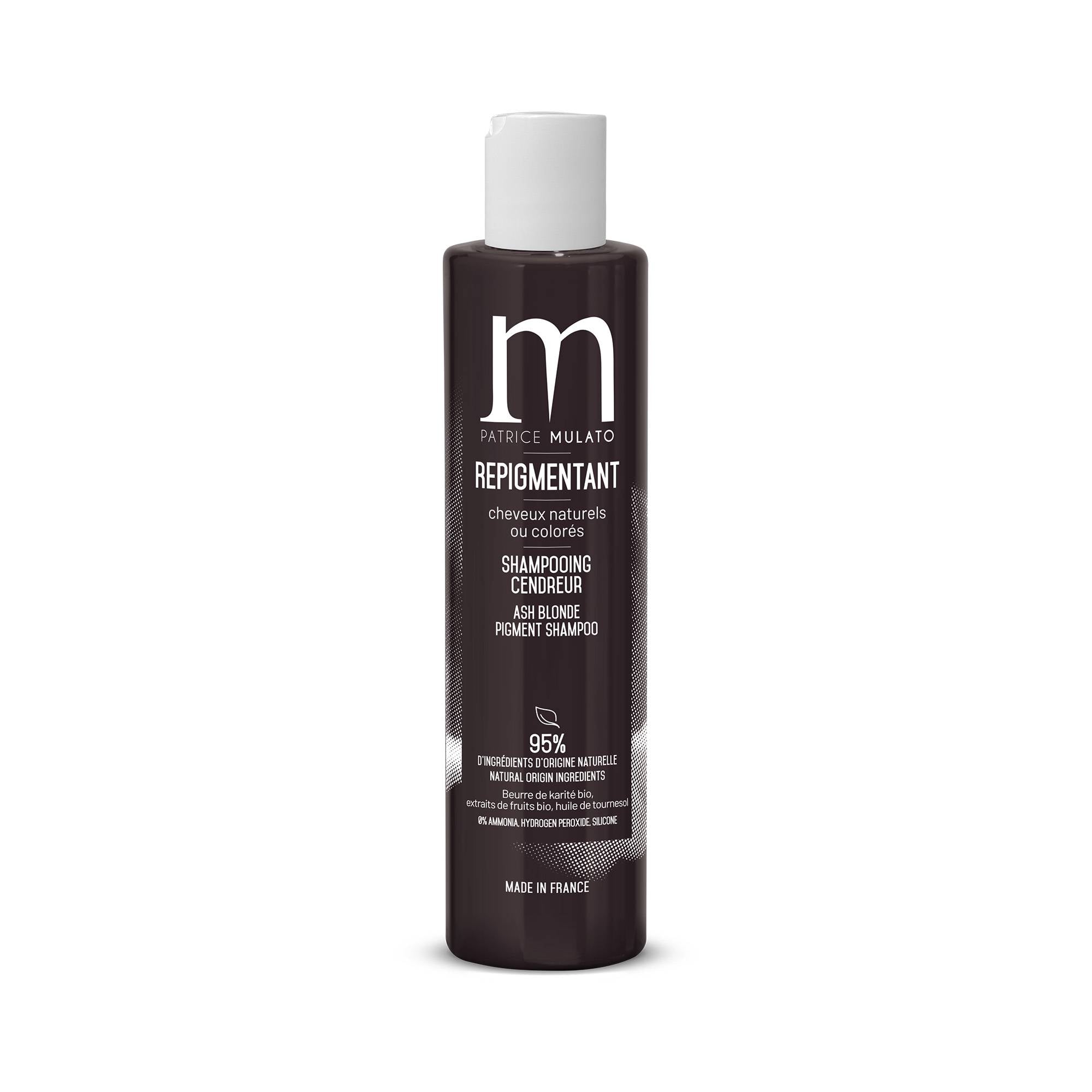 Mulato Shampoing Repigmentant Cendreur - Reflets Froids Anti-Jaune 200ml