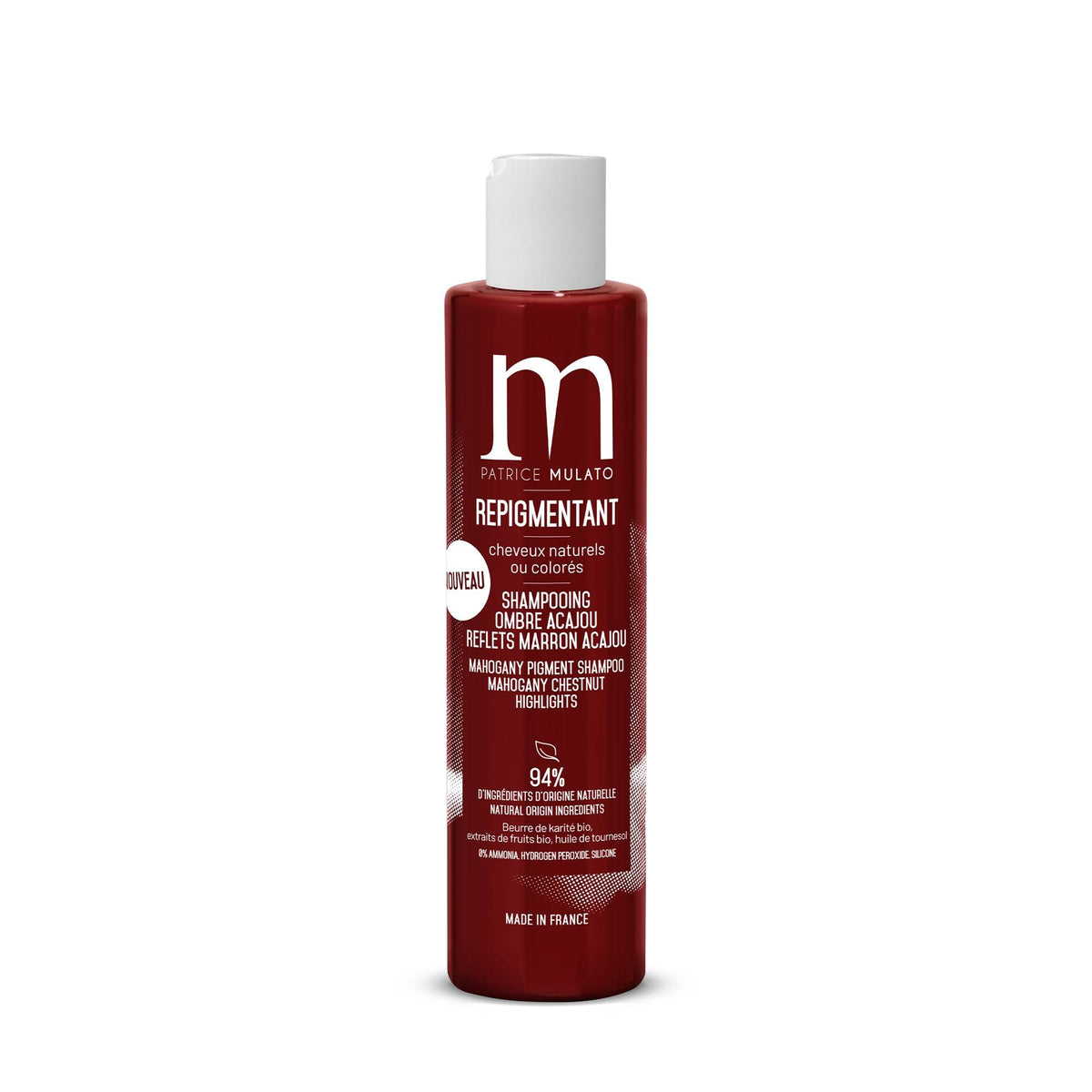 Mulato Shampoing Repigmentant Ombre Acajou - Reflets Chaleureux 200ml