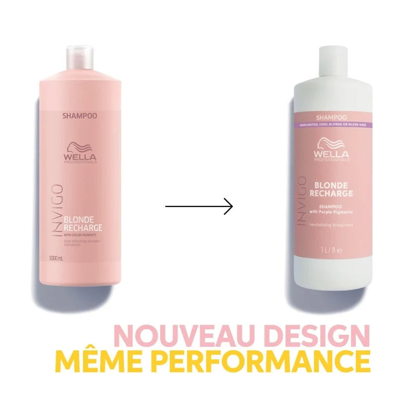 Shampooing Blond Froid Invigo Blonde Recharge Wella