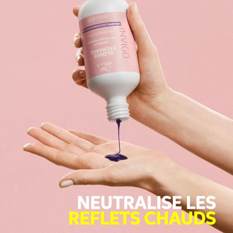 Shampooing Blond Froid Invigo Blonde Recharge Wella