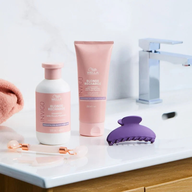 Shampooing Blond Froid Invigo Blonde Recharge Wella