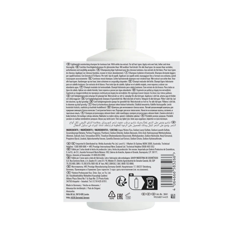 Shampooing Brillance Oil Reflections Wella