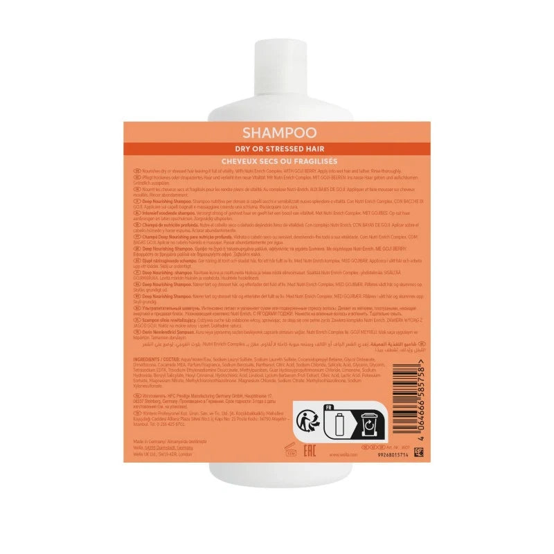 Shampooing Cheveux Secs Invigo Nutri-Enrich Wella