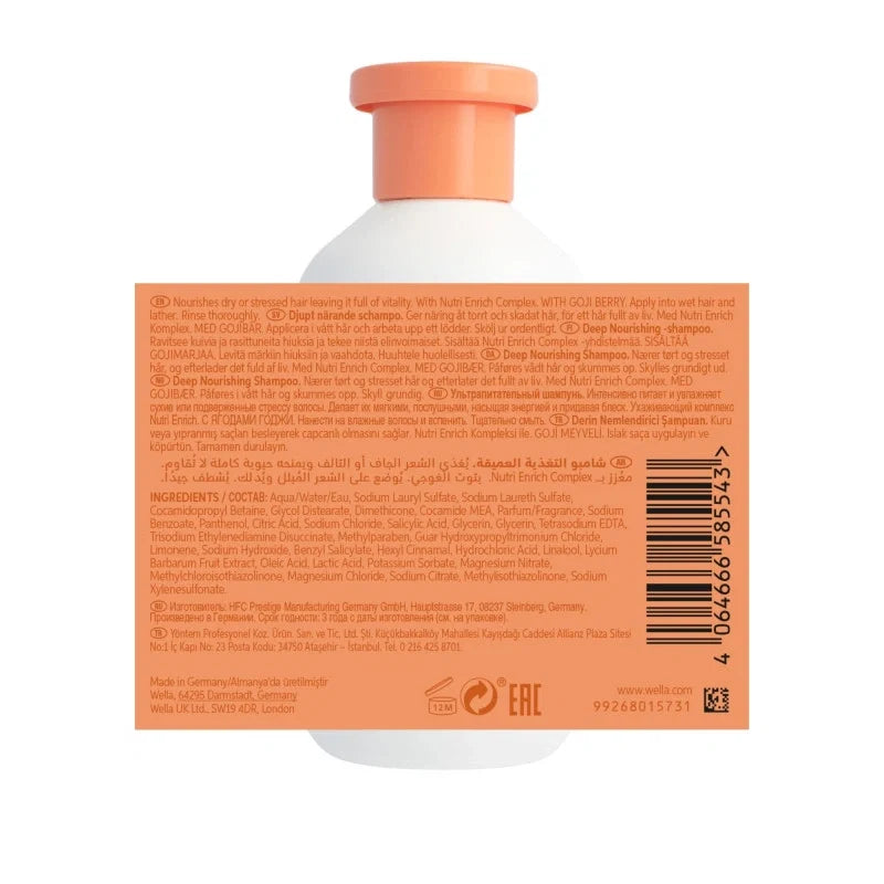 Shampooing Cheveux Secs Invigo Nutri-Enrich Wella