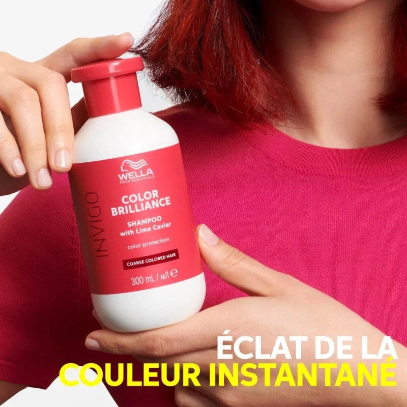 Shampooing couleur cheveux épais Invigo Color Brilliance Wella