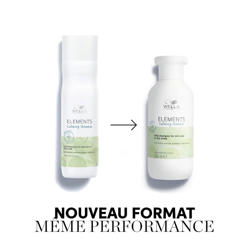 Shampooing Cuir Chevelu Sec & Sensible Elements Calming Wella