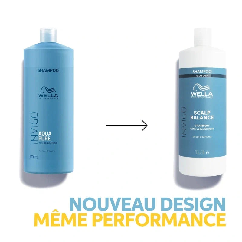 Shampooing Purifiant Cheveux Gras Invigo Balance Wella