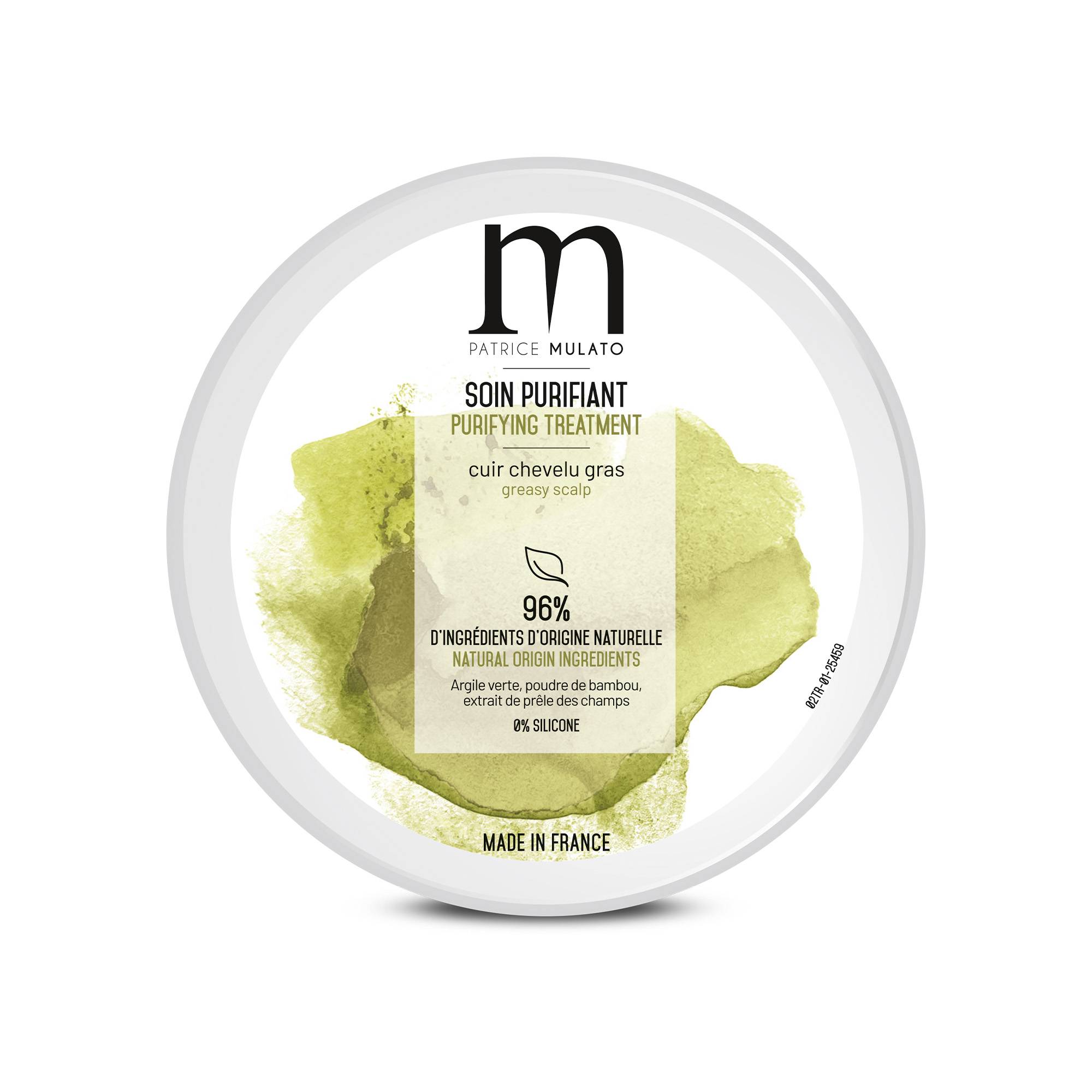Mulato Soin Capillaire Purifiant - Cuir Chevelu Frais & Volume Racines 230g