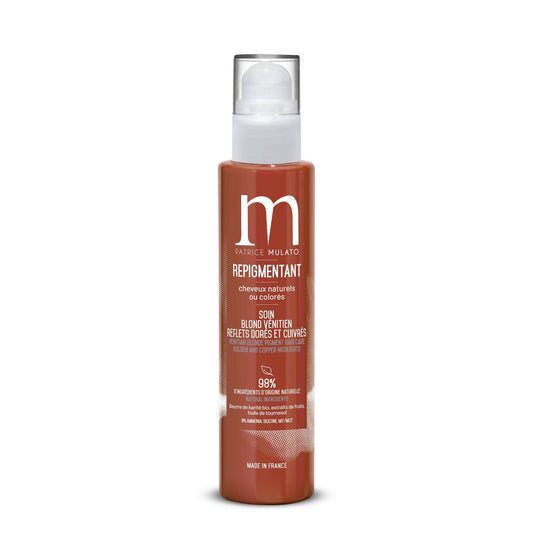Mulato Soin Repigmentant Blond Vénitien - Reflets Dorés et Cuivrés 200ml