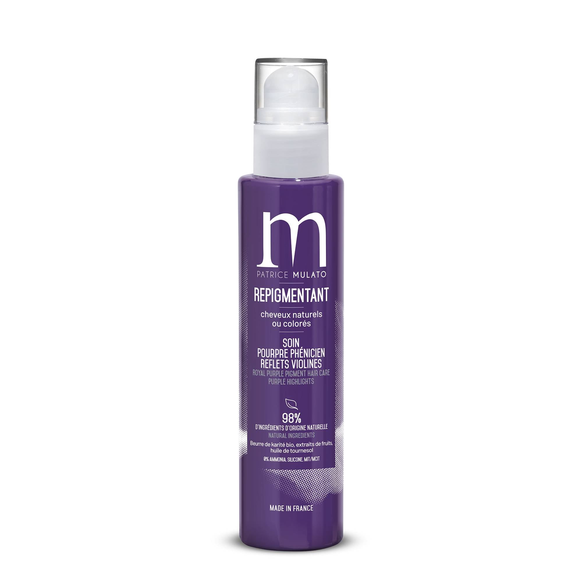 Mulato Soin Repigmentant Pourpre Phénicien - Reflets Violines 200ml