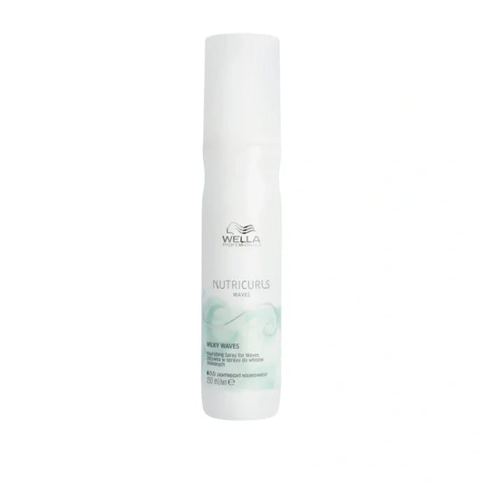 Spray Nourrissant Milky Waves Nutricurls Wella – Cheveux Ondulés| Hairéa Lissage