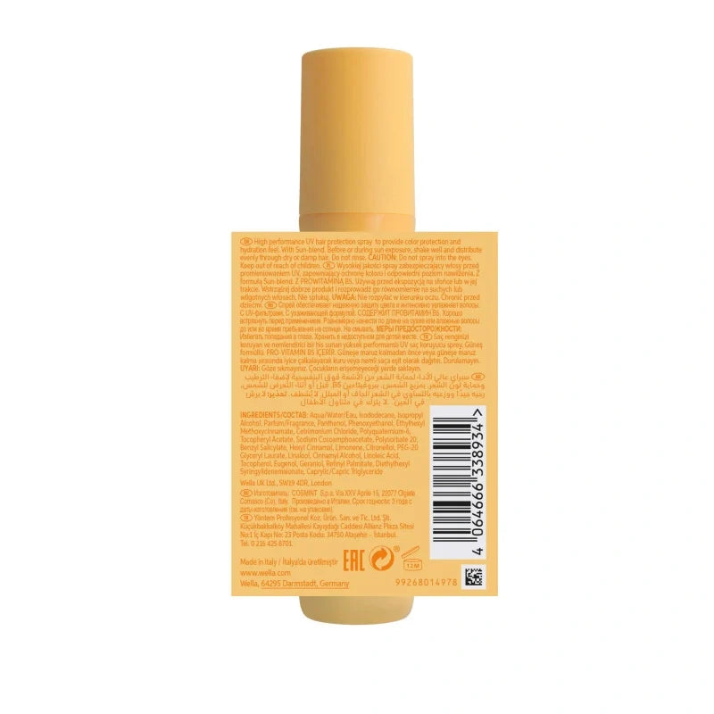 Spray Protecteur Anti-UV Invigo Sun Wella 150ml