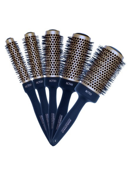 Trousse 5 Brosses Céramique Thermique Jacques Seban Ø20-53mm| Hairéa Lissage